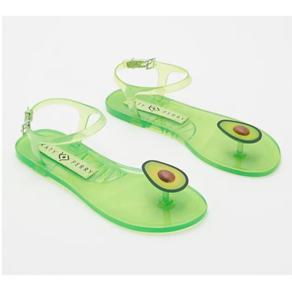 Katy Perry The Geli Avocado Thong Sandals Size 37